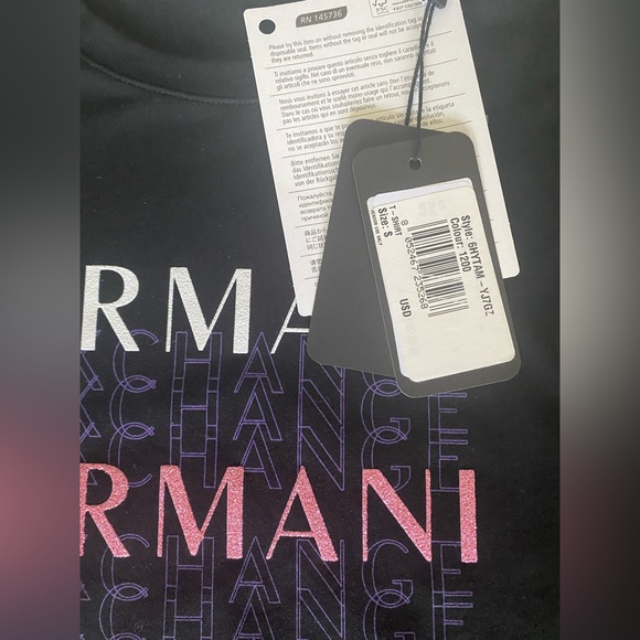SOLD-NWT Armani Exchange T-shirt size small - Picture 7 of 10